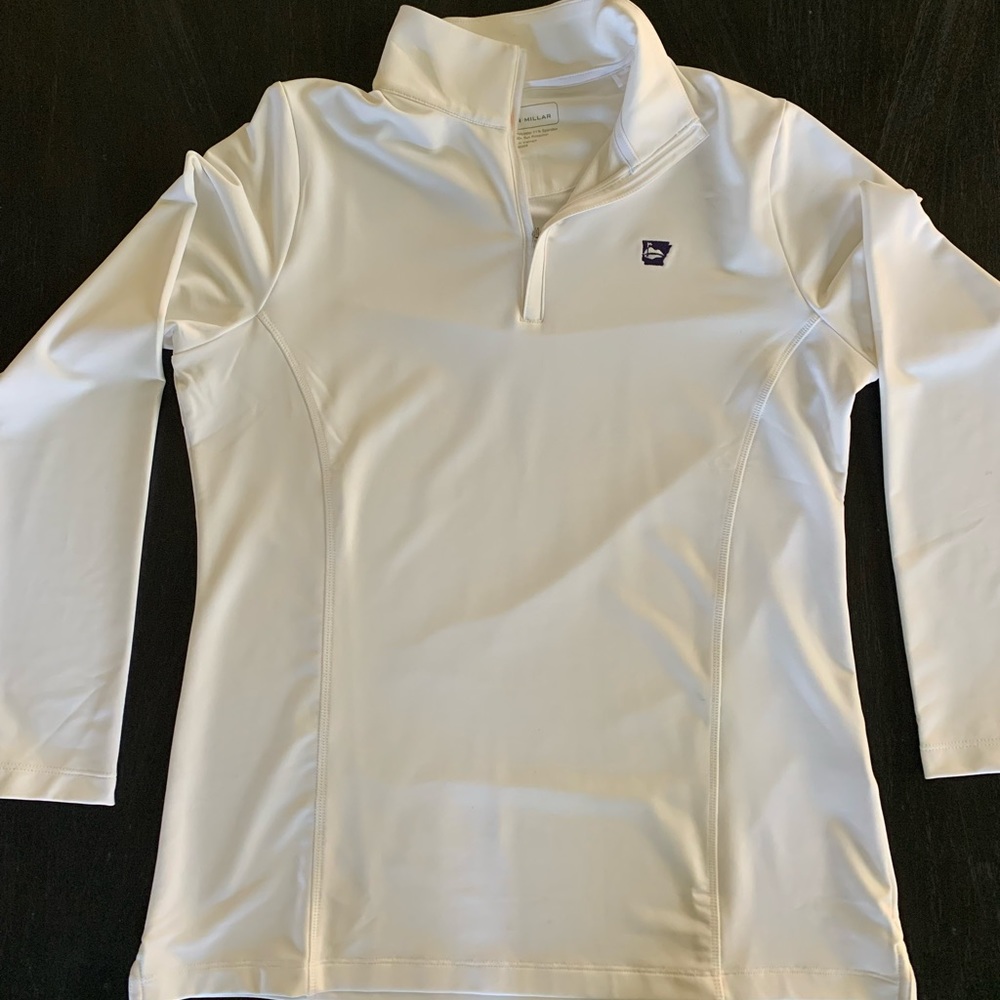 Peter Millar White PGA Quarterzip